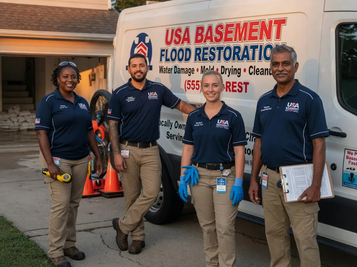 Basement Flood Cleanup company in Brook Park, MN