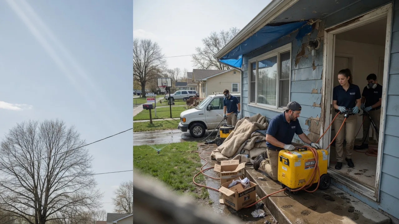 Basement Flood Cleanup in Brook Park, MN near me